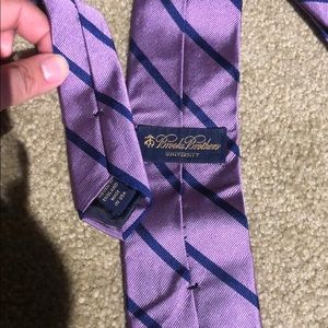Great condition purple Brooks Brothers silk tie